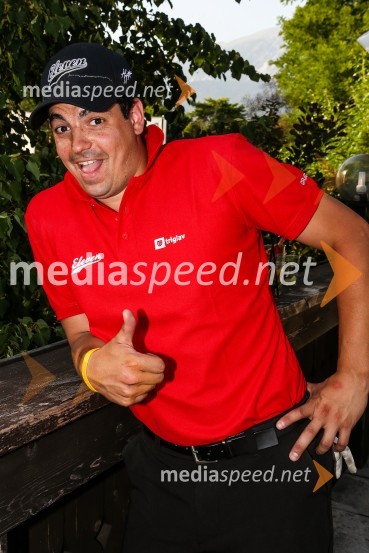 Nick Gismondi, NBC komentator2. dobrodelni golf turnir Anžeta Kopitarja