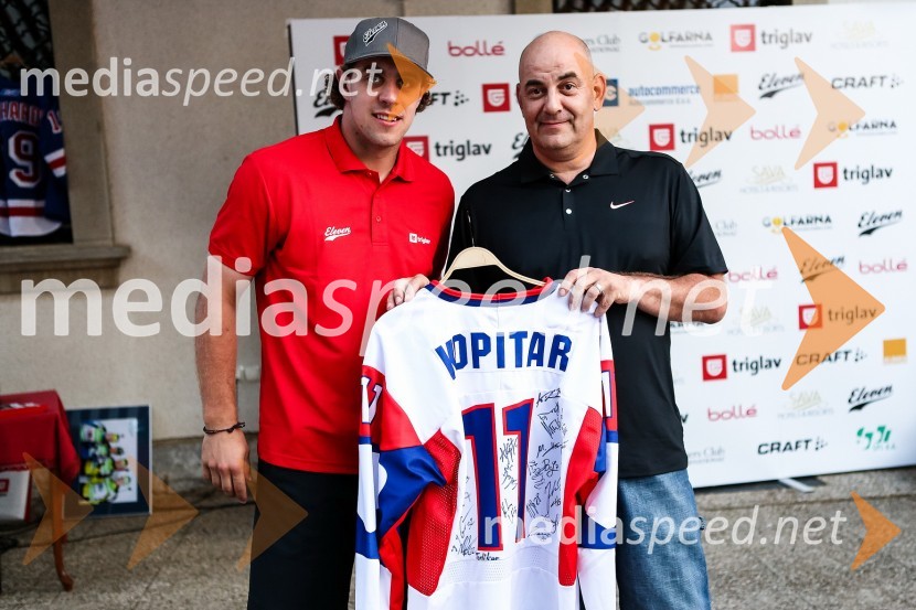 Anže Kopitar, hokejist in ...2. dobrodelni golf turnir Anžeta Kopitarja