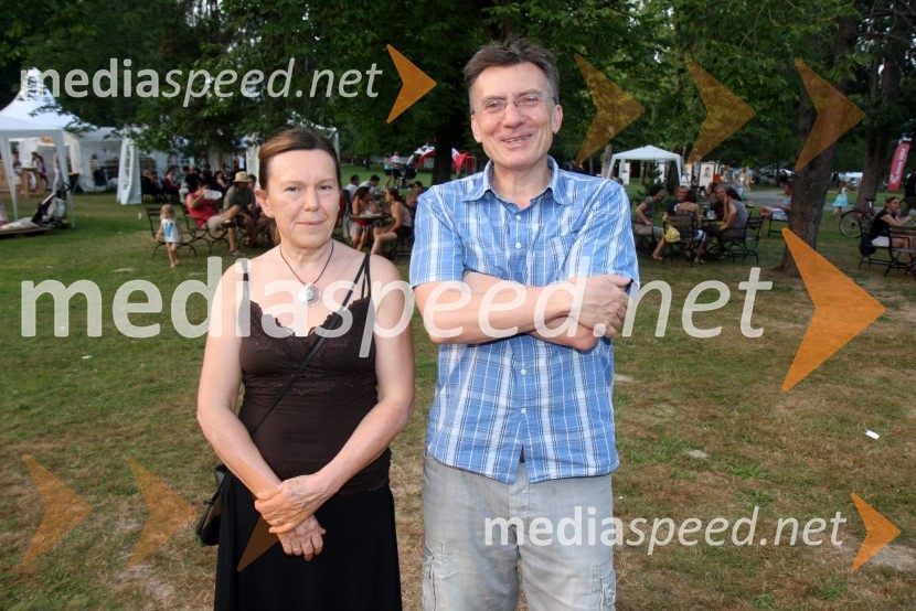 Suzana Rebolj in mož prof. dr. Danijel Rebolj, rektor Univerze v Mariboru20. Festival Lent, festivalsko dogajanje