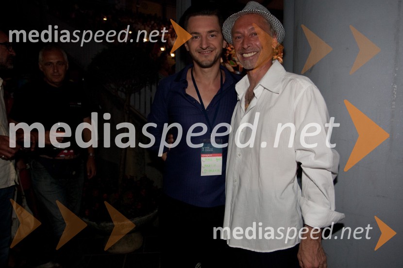 Martin Štibernik, glasbenik in Enzo Hrovatin, pevec32. Festival Melodije morja in sonca