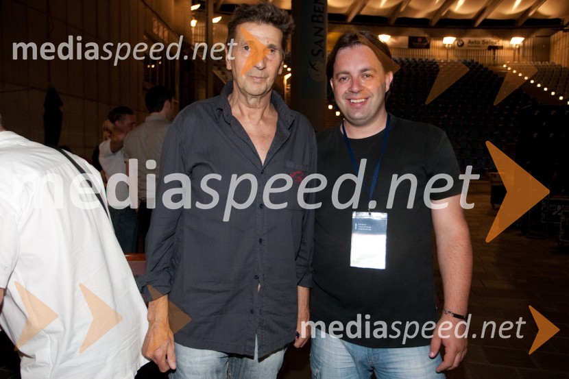 Danilo Kocjančič, glasbenik in Matjaž Sterže, glasbenik32. Festival Melodije morja in sonca