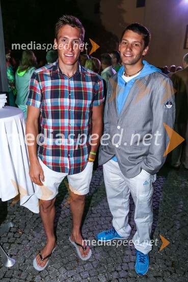 Luka Božič, Sašo Taljat,  slalomista na divjih vodahPredstavitev slovenske olimpijske reprezentance