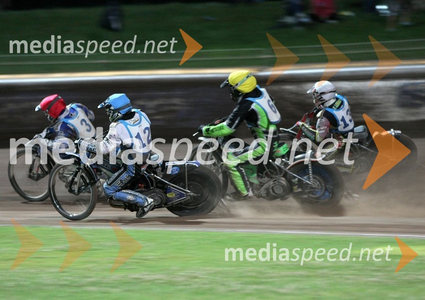 Jurica Pavlic (ST Unia Goričan), Dino Kovačič (SK Unia Goričan), Žiga Radkovič (AMD Krško) in Denis Štojs (AMD Krško)Speedway, Državno prvenstvo posameznikov