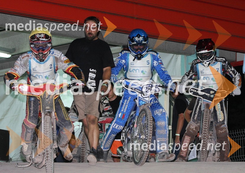 Aleksander Čonda (AMTK Ljubljana),Matej Žagar (AMTK Ljubljana) in Jurica Pavlic (ST Unia Goričan)Speedway, Državno prvenstvo posameznikov