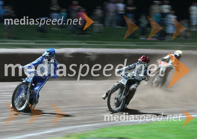 Matej Žagar (AMTK Ljubljana) in Jurica Pavlic (ST Unia Goričan)Speedway, Državno prvenstvo posameznikov