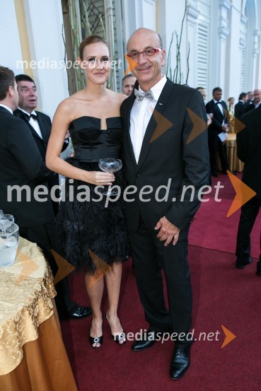 	Heinz Slesak, generalni direktor Porsche Slovenija d.o.o. in ...Anin ples 2012