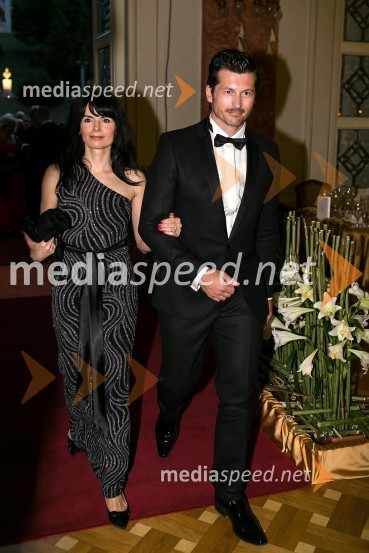 Simon Ogrizek, Vodja Pup Vrtnarstvo in cvetličarstvo Velenje in soproga Blanka
Anin ples 2012