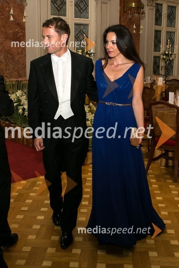 Tomaž Orešič, EFT Group in soproga TijanaAnin ples 2012