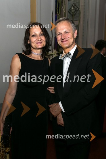 Anton Levstek in soproga AgotaAnin ples 2012