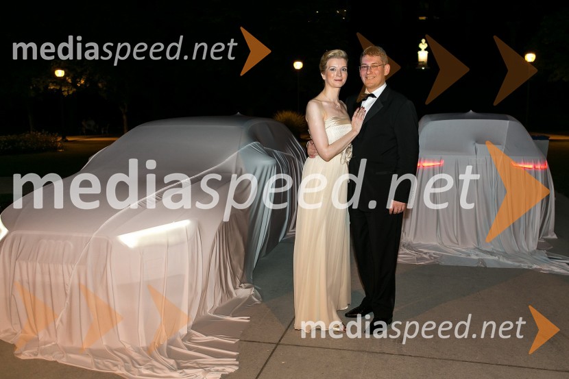 Žiga Debeljak in soproga MetodaAnin ples 2012