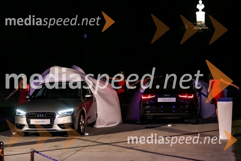 Baletne plesalke in Audi A3Anin ples 2012