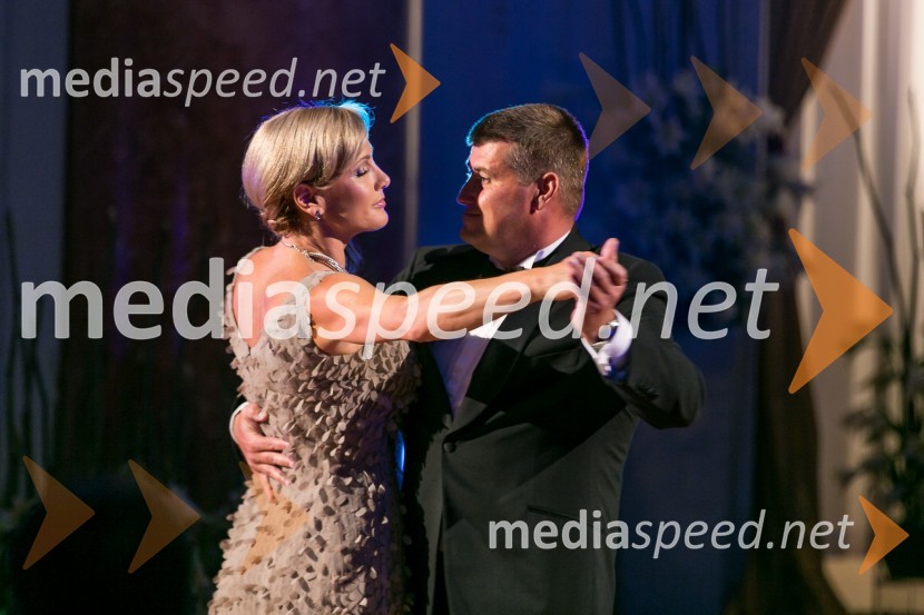 	Janez Bijol, direktor podjetja Bijol d.o.o. in soproga IrenaAnin ples 2012