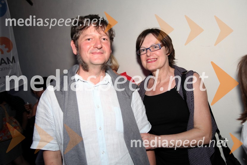 Primož Premzl, založnik in Vesna RebernakMaribor 2012 – EPK, Uroš Perić z gosti, koncert