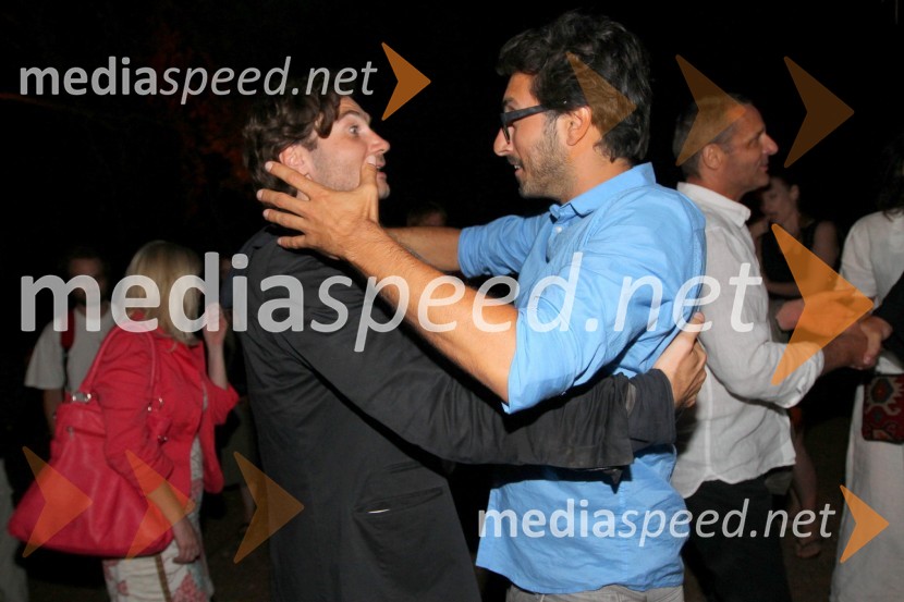 Branko Jordan, igralec in Sven Jonke, scenografOdisej, premiera mednarodne gledališke koprodukcije na Brionih