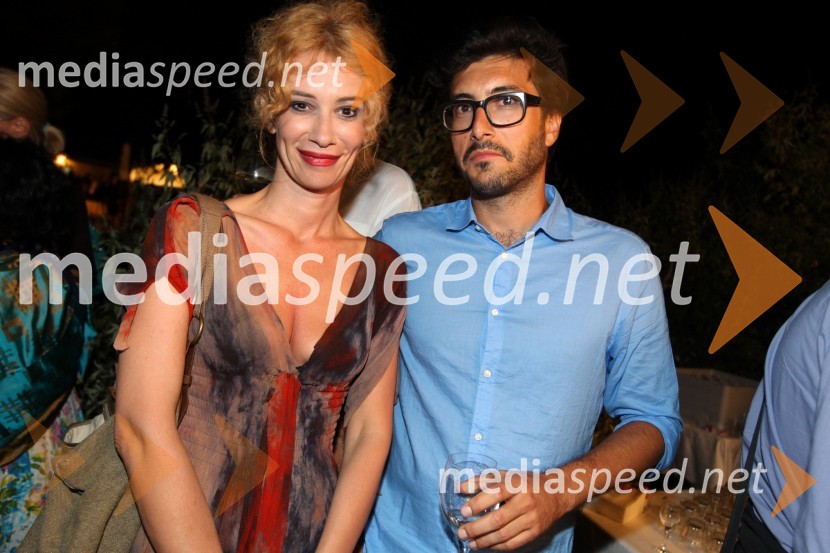 Marita Ćopo, kostumografinja in Sven Jonke, scenografOdisej, premiera mednarodne gledališke koprodukcije na Brionih