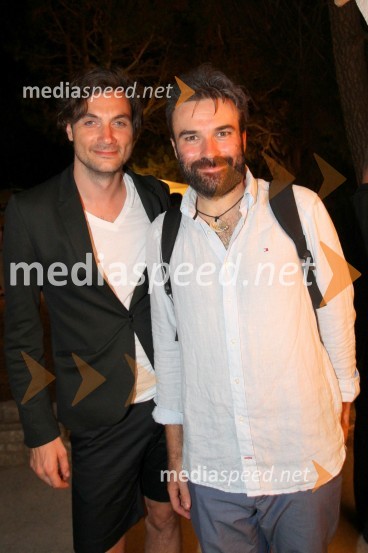 Branko Jordan, igralec in Ozren Grabarić, igralecOdisej, premiera mednarodne gledališke koprodukcije na Brionih