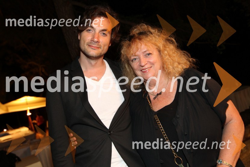 Branko Jordan in Alenka Cilenšek, igralcaOdisej, premiera mednarodne gledališke koprodukcije na Brionih