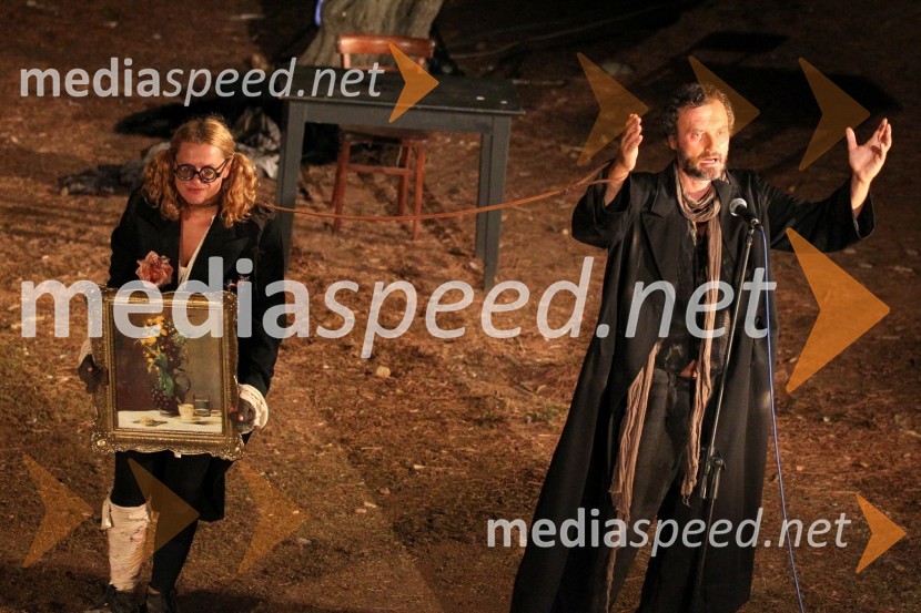 	Prizor iz predstave OdisejOdisej, premiera mednarodne gledališke koprodukcije na Brionih