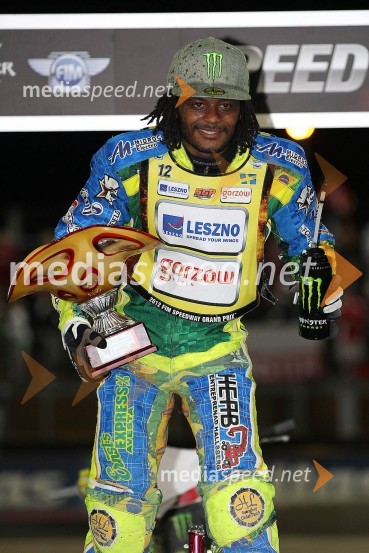 Antonio Lindbaeck (Švedska)Speedway, Grand Prix 2012, VN Italije