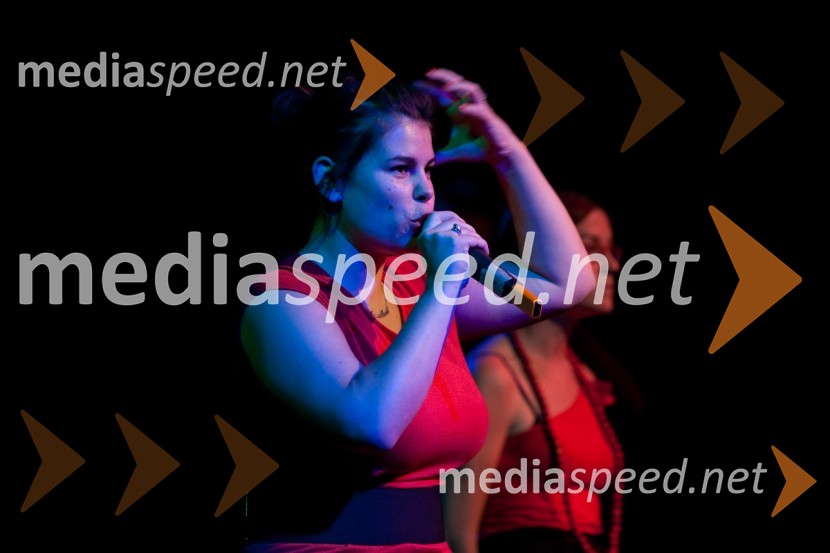 Ana Marija Mitič, stand up komičarkaImpro maraton, zaključek