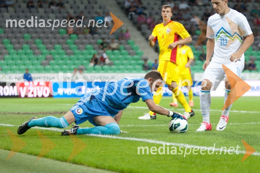 Bogdan Lobont, nogometašSlovenija – Romunija, nogometna tekma pred začetkom kvalifikacij za SP 2014