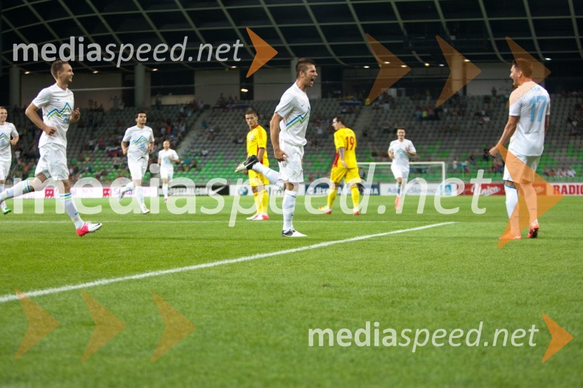 Slovenija – Romunija, nogometna tekma pred začetkom kvalifikacij za SP 2014