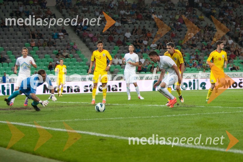 Slovenija – Romunija, nogometna tekma pred začetkom kvalifikacij za SP 2014