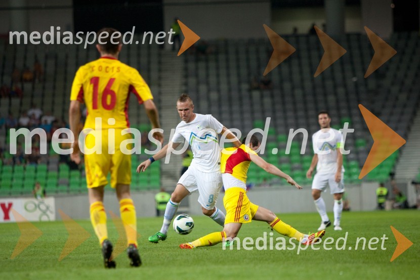 Jasmin Kurtič, nogometašSlovenija – Romunija, nogometna tekma pred začetkom kvalifikacij za SP 2014