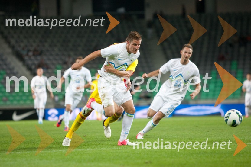 Valter Birsa, nogometašSlovenija – Romunija, nogometna tekma pred začetkom kvalifikacij za SP 2014