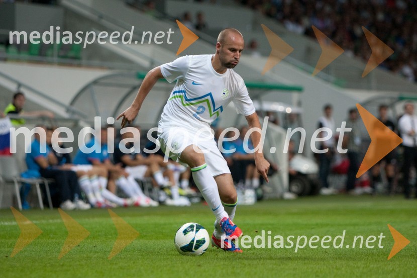 Mišo Brečko, nogometašSlovenija – Romunija, nogometna tekma pred začetkom kvalifikacij za SP 2014