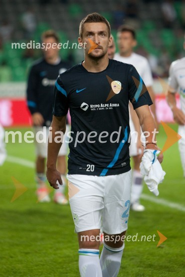 Armin Bačinović, nogometašSlovenija – Romunija, nogometna tekma pred začetkom kvalifikacij za SP 2014