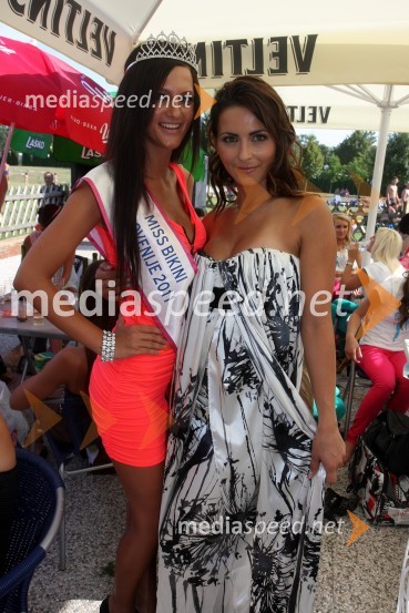 Tjaša Kelhar, Miss bikini 2011 in Suzana Zekovič, lastnica licence Miss bikiniMiss bikini 2012, finale