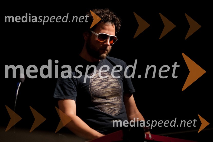 Matej Končan-Kleemar, klaviaturistLollobrigida, koncert skupine na 9. Kamfestu