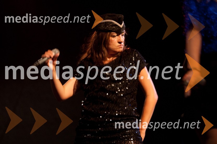 Lidija Dokuzović, pevkaLollobrigida, koncert skupine na 9. Kamfestu