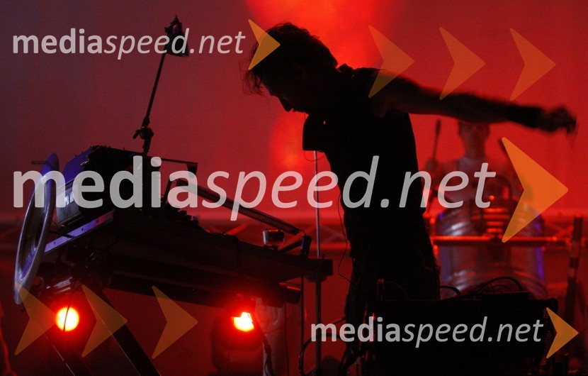 Primož Oberžan, ustanovitelj skupine The StrojMaribor 2012 – EPK, koncert skupine The Stroj