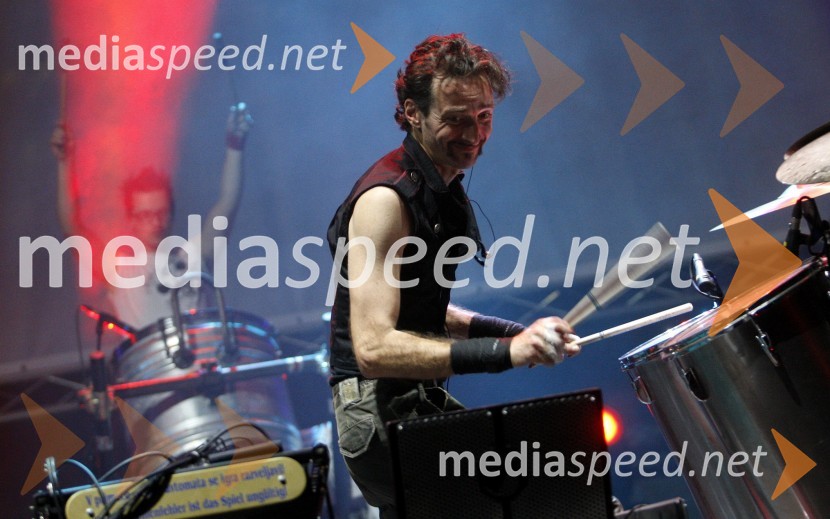 Primož Oberžan, ustanovitelj skupine The StrojMaribor 2012 – EPK, koncert skupine The Stroj