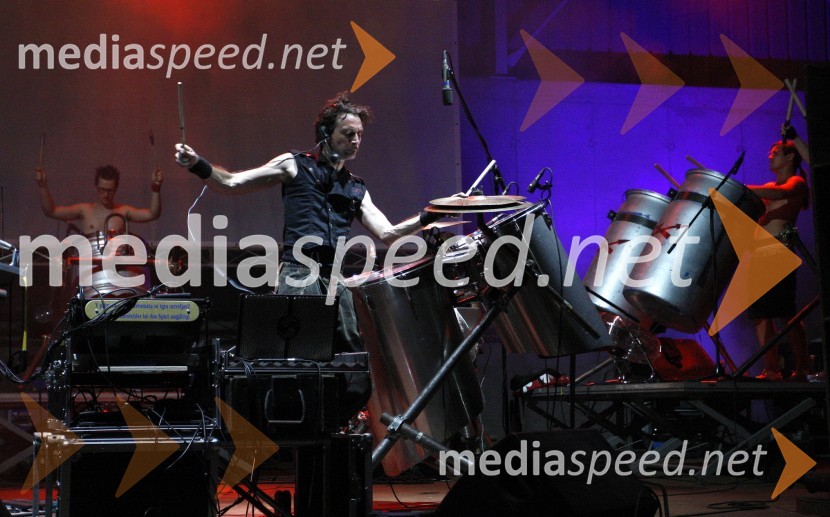 Primož Oberžan, ustanovitelj skupine The StrojMaribor 2012 – EPK, koncert skupine The Stroj