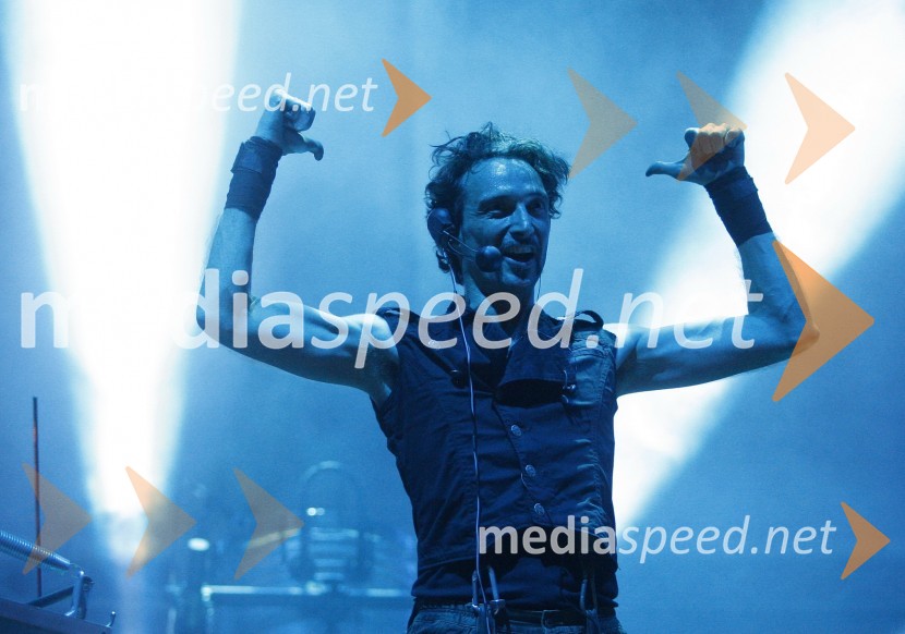 Primož Oberžan, ustanovitelj skupine The StrojMaribor 2012 – EPK, koncert skupine The Stroj