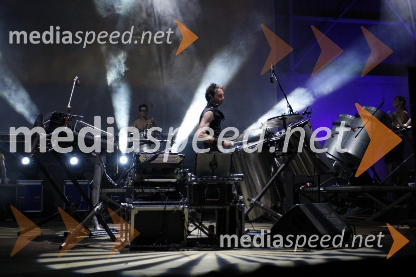 Primož Oberžan, ustanovitelj skupine The StrojMaribor 2012 – EPK, koncert skupine The Stroj