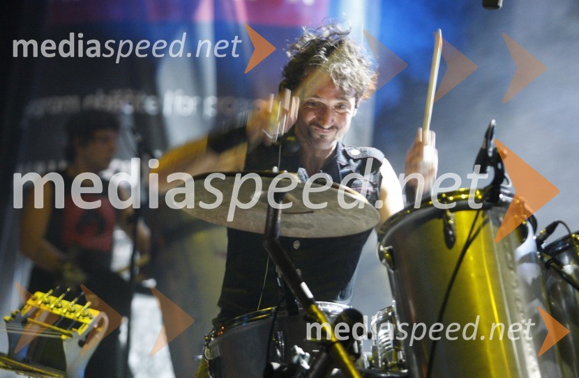 Primož Oberžan, ustanovitelj skupine The StrojMaribor 2012 – EPK, koncert skupine The Stroj