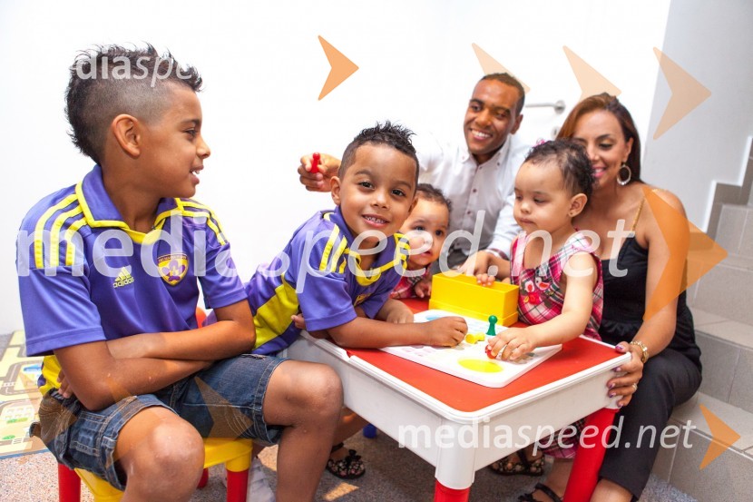 Marcos Tavares, nogometaš NK Maribor in družinaMarcos Tavares, nogometaš