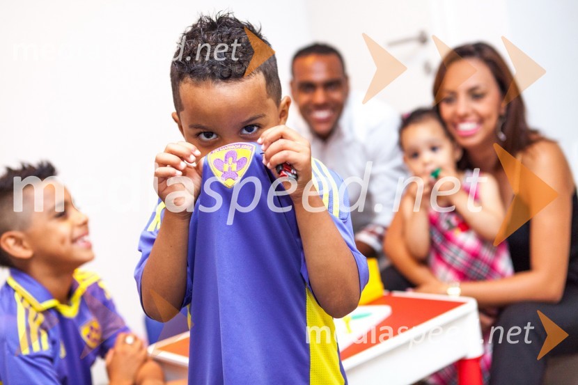 Marcos Tavares, nogometaš NK Maribor in družinaMarcos Tavares, nogometaš