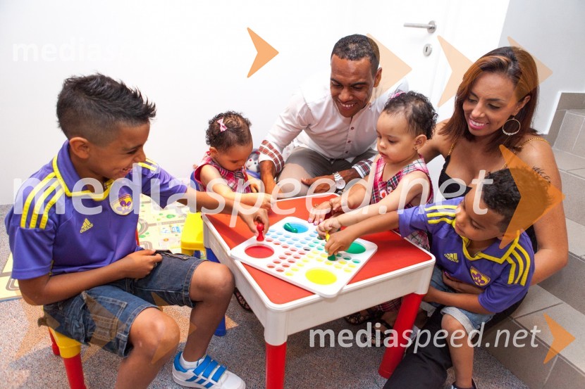 Marcos Tavares, nogometaš NK Maribor in družinaMarcos Tavares, nogometaš