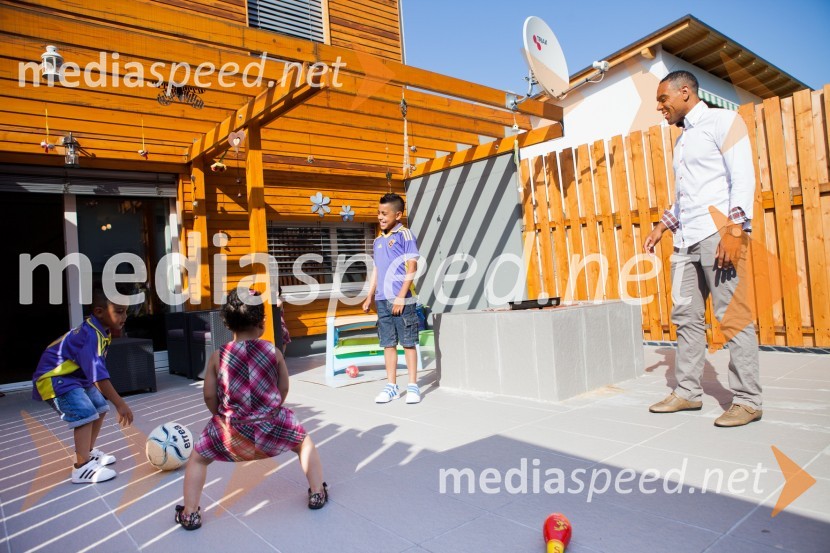 Marcos Tavares, nogometaš NK Maribor in družinaMarcos Tavares, nogometaš