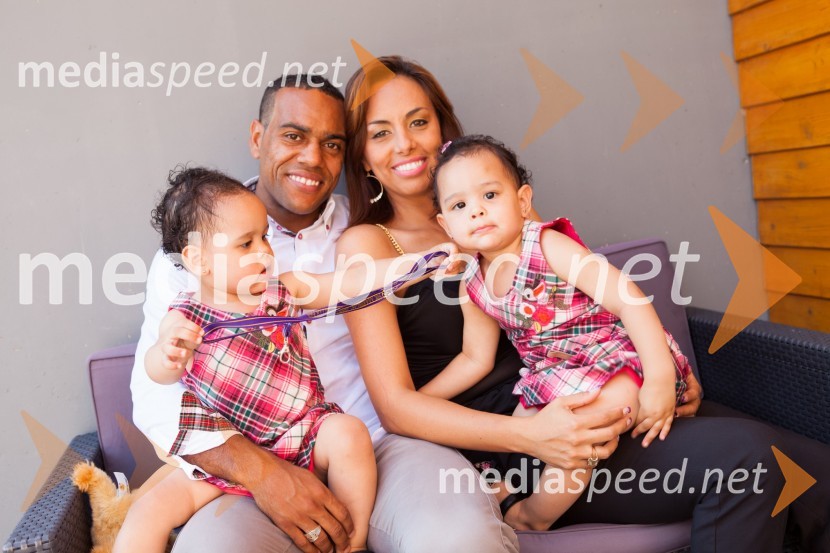 Marcos Tavares, nogometaš NK Maribor in družinaMarcos Tavares, nogometaš