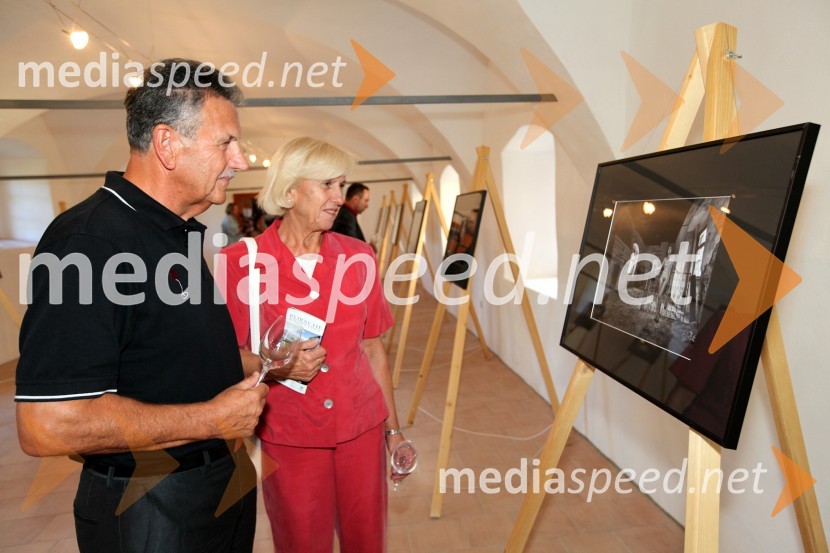 Anton Kampuš, župan Občine Gornja Radgona in soproga Marija3. Salon Traminec 2012