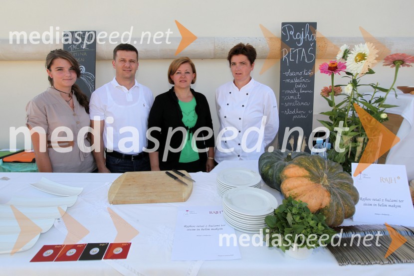 ..., Damir Pintarič, Tanja Pintarič, Gostilna Rajh, Metka Jerebic, kuharica Gostilna Rajh3. Salon Traminec 2012