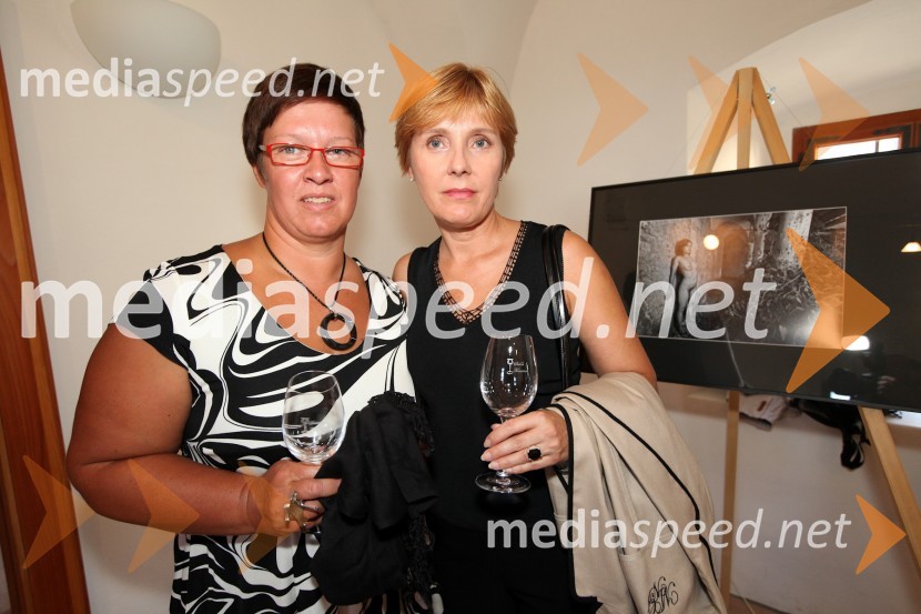 Dr. Aleksandra Berberih Slana, direktorica Muzeja narodne osvoboditve Maribor in Irena Porekar Kacafura, Pokrajinski muzej Maribor3. Salon Traminec 2012