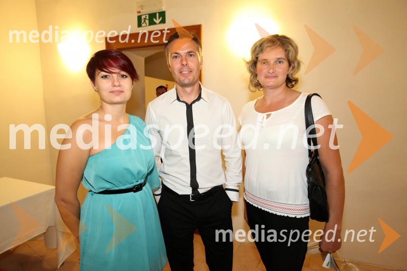 Andreja Novak, marketing Radgonske gorice, Sandi Brumen, vodja marketinga Radgonske gorice in Klavdija Topolovec Špur, glavna enologinja v podjetju Radgonske gorice3. Salon Traminec 2012