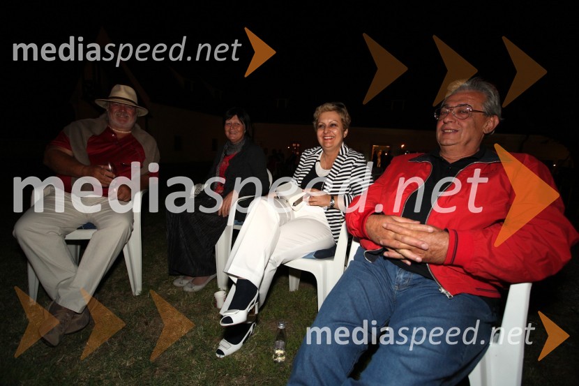 Vojko in Helena Vipšer, Viena Kadrič in Branko Kneževič3. Salon Traminec 2012